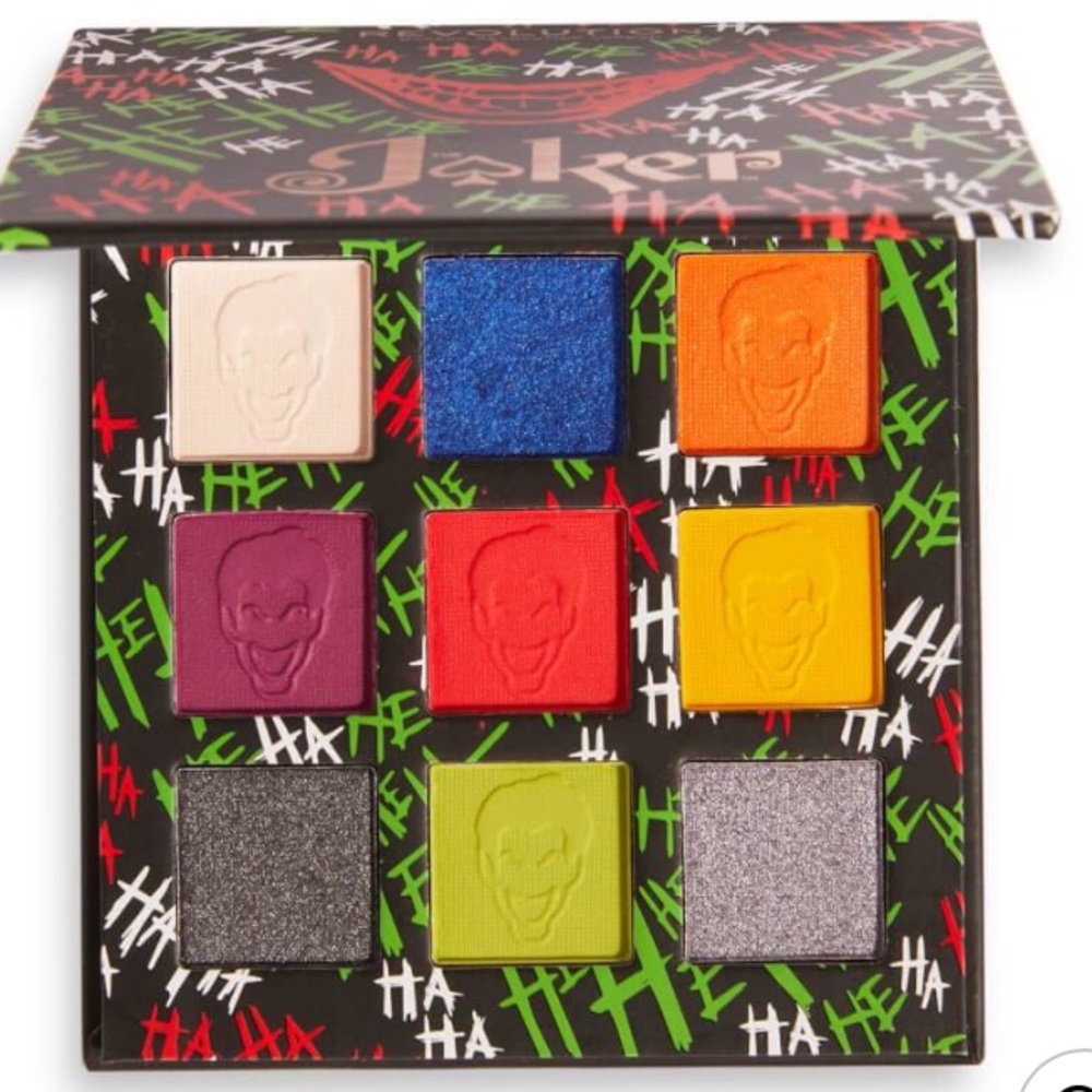 DC Comics Batman x Revolution Joker Why So Serious Eyeshadow Palette